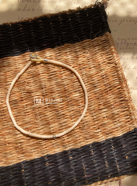 日系莫兰迪磨砂质感极细手链