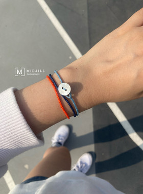 原创设计风极细贝壳扣防水手绳