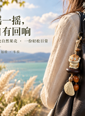 云南果壳摇铃包挂车挂伴手礼可爱