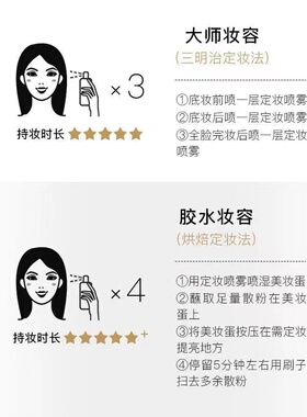 定妆喷雾MIST抖音同款黑磁