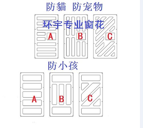 高透明进口亞克力防小孩窗花PMMA防貓窗花有機玻璃塑料PC防攔寵物 - 图3