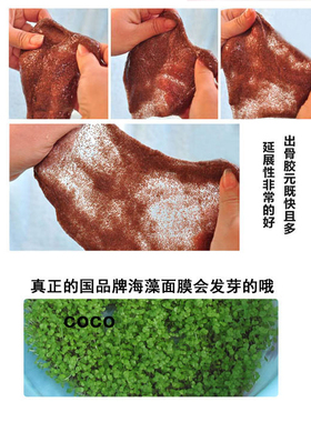 进口国品牌补水泰国海藻面膜380g