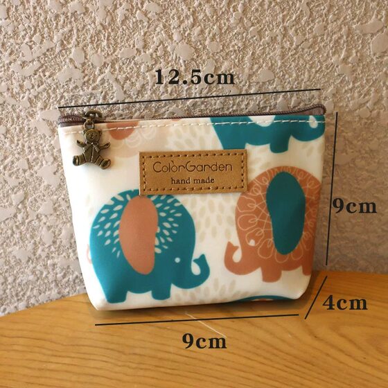 Cartoon Waterproof Oxford Cloth Children's Coin Purse Card Holder