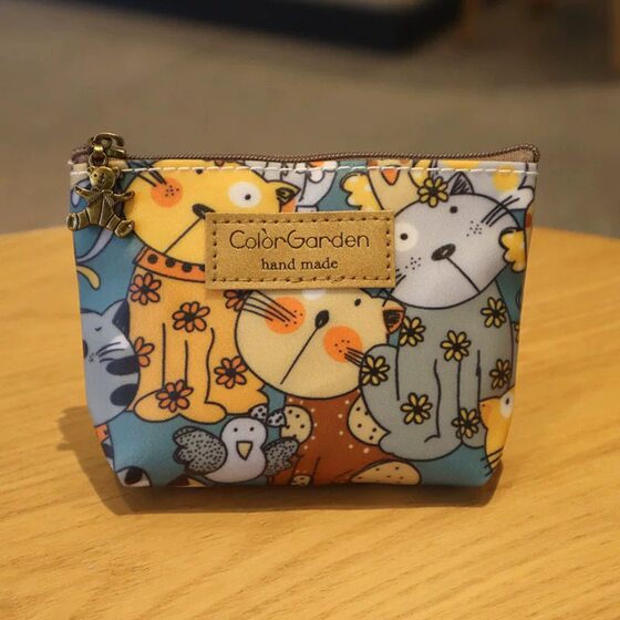Cartoon Waterproof Oxford Cloth Children's Coin Purse Card Holder