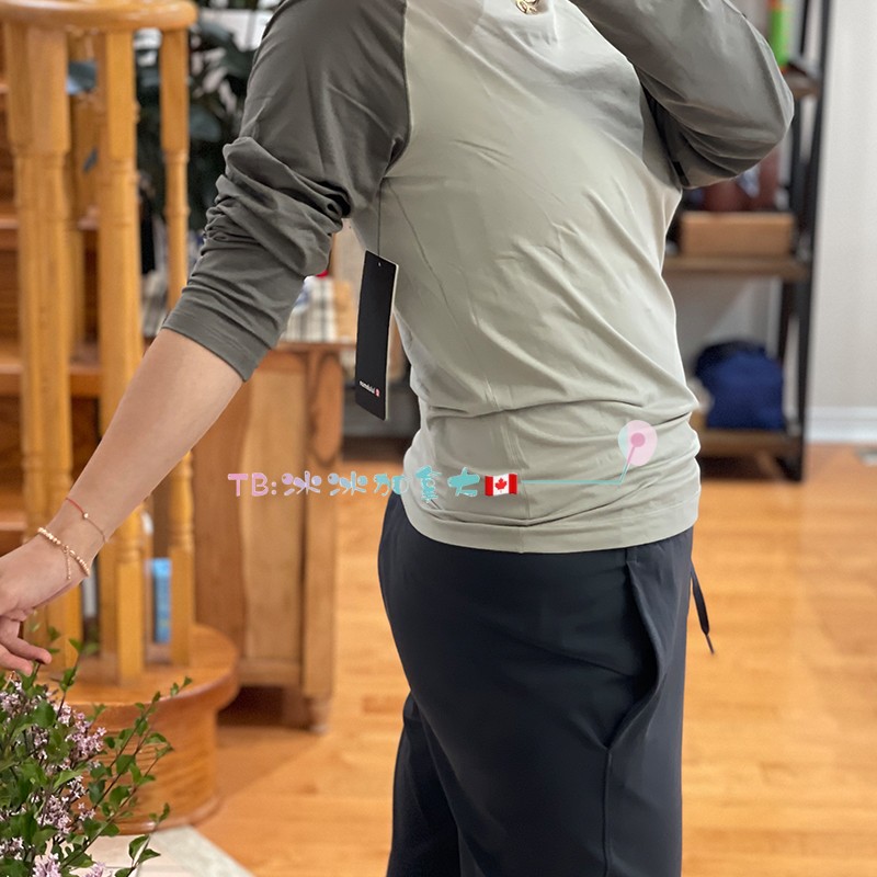 冰冰精选lululemon*The Fundamental Reglan LS 休闲运动通勤长袖 - 图1