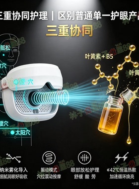 叶黄素眼部水光液套盒眼部雾化套