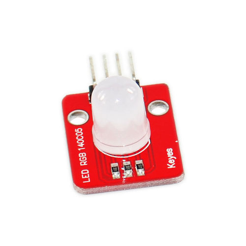 电子积木RGB全彩LED模块 10mm高亮全彩LED 兼容arduino micro bit - 图2