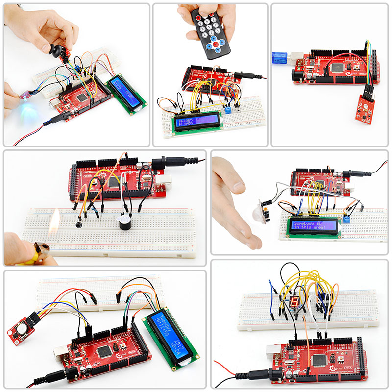 KEYES MEGA 2560R3开发板学习套件mega2560扩展板外壳适用Arduino - 图1