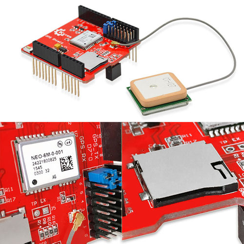 NEO-6M GPS模块导航卫星定位模块带SD卡槽+天线适用arduino开发板 - 图2