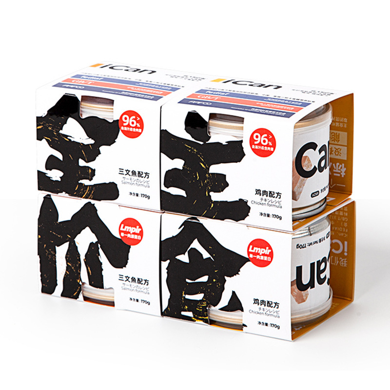 阿飞和巴弟猫罐头iCan全价猫主食罐成猫幼猫湿粮猫咪零食罐170g - 图2