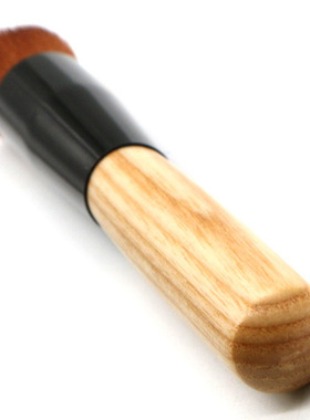 化妆化妆刷粉底刷美妆工具腮红刷木柄刷斜头刷水曲柳化妆刷包