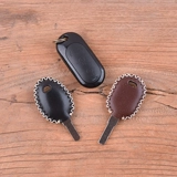 Кожаный ретро электромобиль, ключи от машины, ключница, защитный чехол, из натуральной кожи