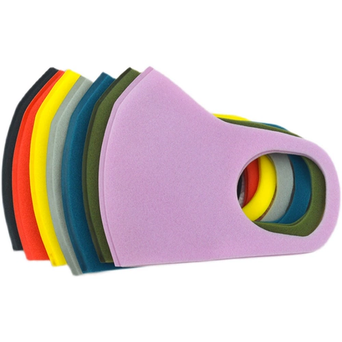 Тонкая поролоновая полиуретановая трехмерная дышащая медицинская маска для взрослых подходит для мужчин и женщин