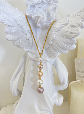 muer沐耳天然淡水珍珠项链