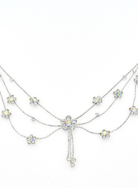 儿童韩版镶钻舞蹈表演额饰公主链