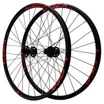 New Mountain Bike Peering Wheel Set Disc Brake Road Middle Lock Bearing Six Claw Wheel Set HG12 Speed 28 Holes Quick Tear Barrel