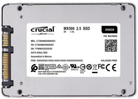 CRUCIAL/镁光 mx500固态硬盘SSD台式笔记本电脑SATA2.5寸 2T 4T - 图3