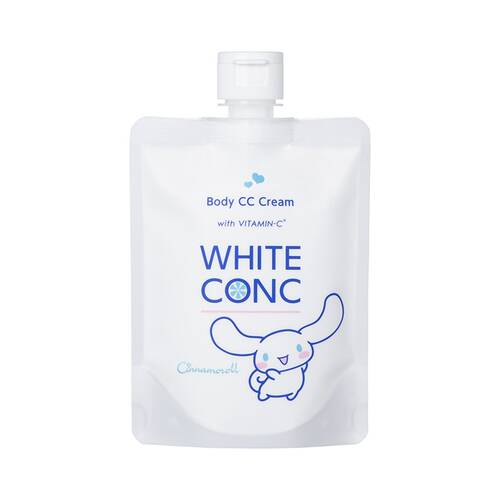 限定玉桂狗！日本white conc 白肌身体乳防水防汗全身200g柑橘香 - 图1