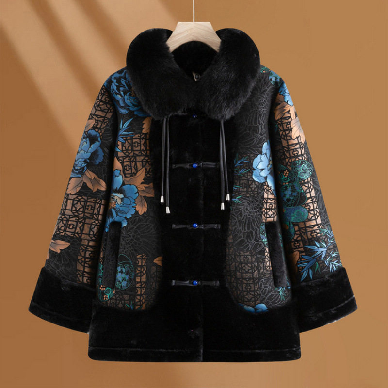 中老年女装冬装水貂绒皮草大衣妈妈秋冬外套阔太太加绒加厚衣服,淘宝优惠券,粉丝福利购,淘宝优惠卷