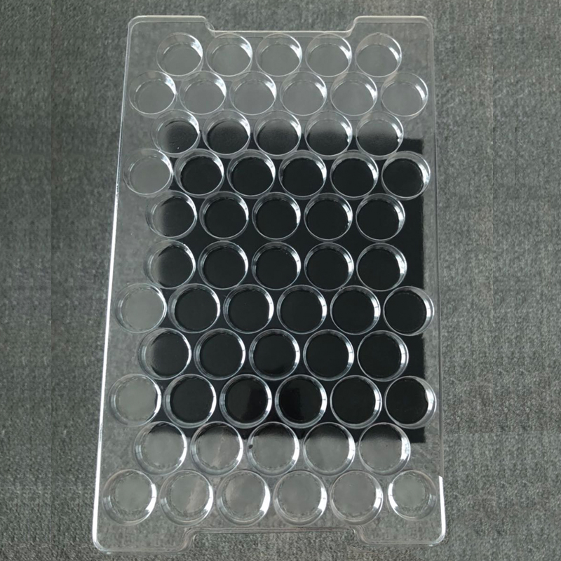 60格吸塑托盘五金ic托盘塑料包装PET加厚可订制防静电产品吸塑盘 - 图1