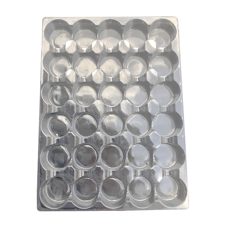 30格吸塑盘托盘 格子塑料周转盘透明五金零件IC托盘直径40包装盒,淘宝优惠券,粉丝福利购,淘宝优惠卷