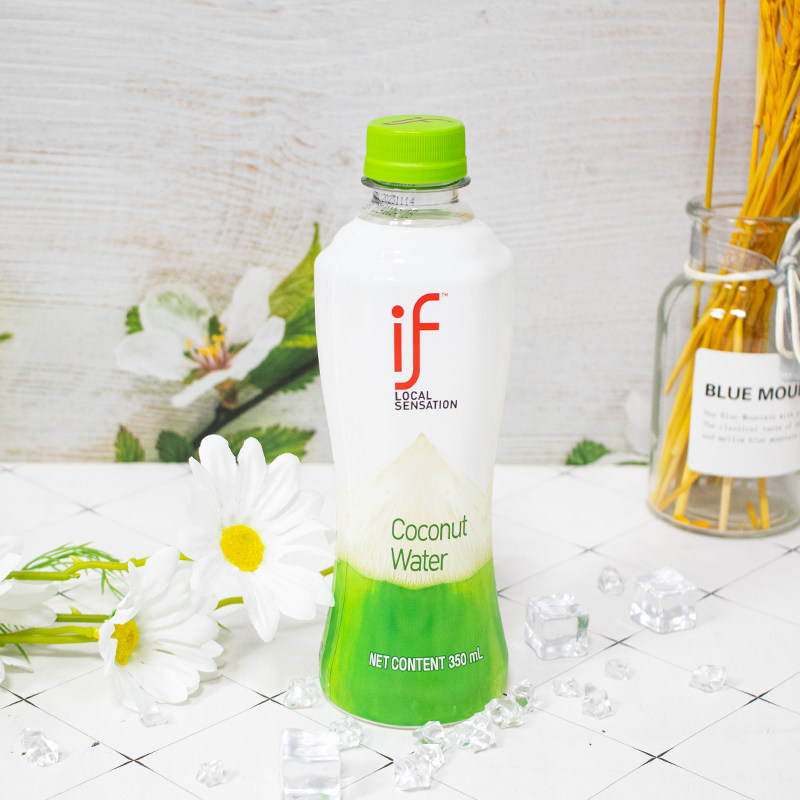 泰国if椰子水350ml椰汁100%果汁百分百纯椰子水0脂肪原装进口,淘宝优惠券,粉丝福利购,淘宝优惠卷