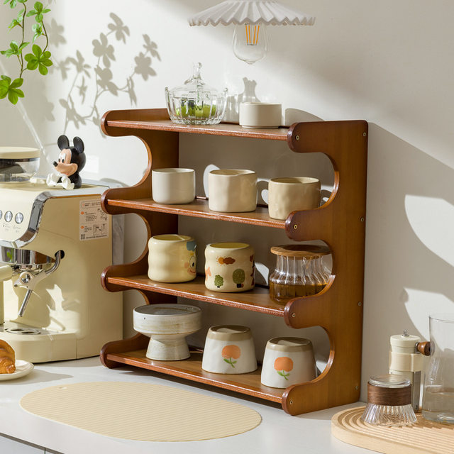 Cup holder cup storage rack for household multi-layer