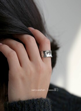 韩国开口戒指金属日系