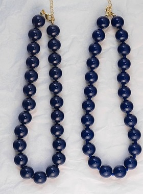 ins蓝色夜晚银河太显气质锁骨链