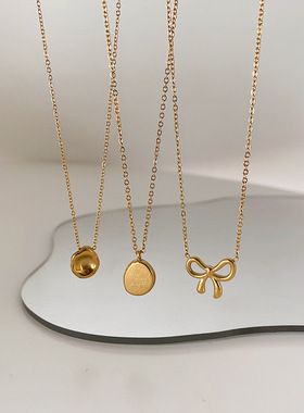 自留精致又好搭金属珍珠小蝴蝶结