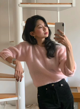 韩国fever复古牛角包戒指