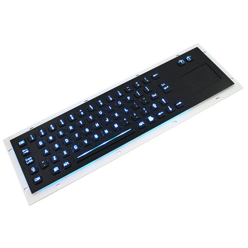 研龙R392G5/C5/LED嵌入式键盘鼠标一体 带轨迹球/触摸板鼠标IP65 - 图3