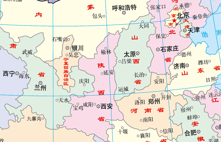 竖版中国地图中文版设计素材源文件地级版矢量图清晰度高AI文件 - 图3