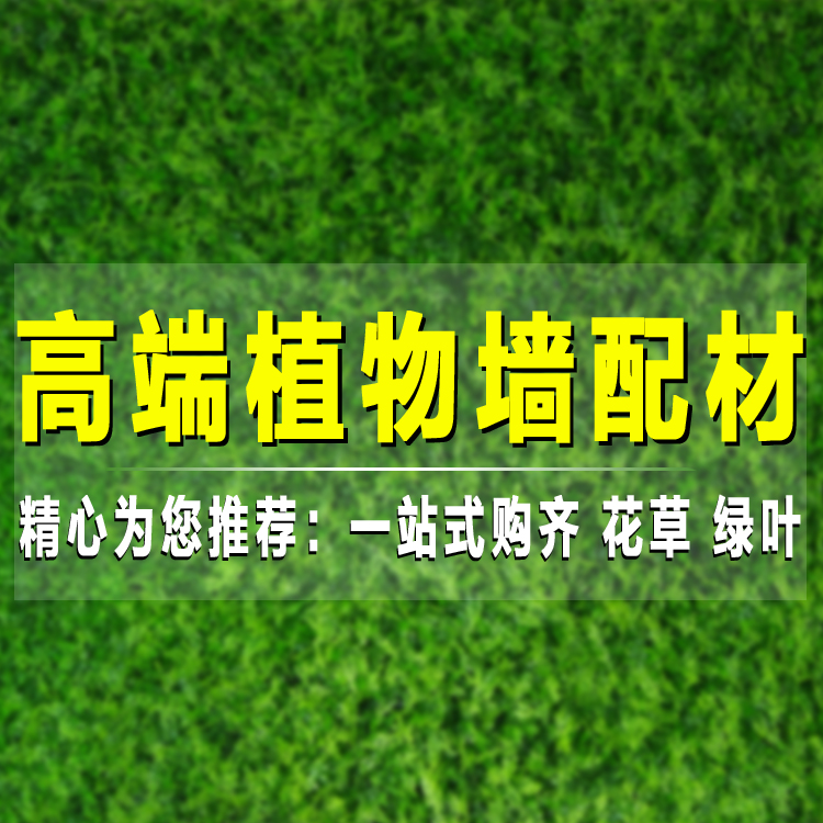 仿真植物墙阳台装饰草皮背景墙塑料草室内绿植墙面门头假草坪花墙 - 图0