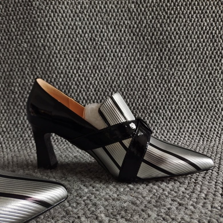 品牌撤柜断码新款真皮女鞋尖头欧美风粗高跟一脚蹬深口单鞋牛皮款,淘宝优惠券,粉丝福利购,淘宝优惠卷