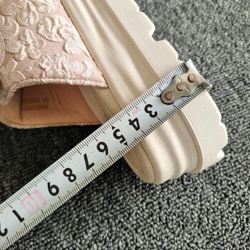 Fondberyl/菲伯丽尔品牌断码处理一字拖松糕厚底增高女凉拖鞋国风 - 图2