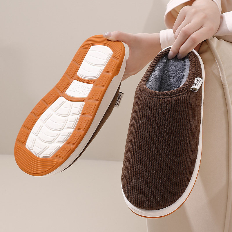 专业防滑老人棉拖鞋男秋冬保暖居家室内外穿加绒加厚底孕妇棉拖女,淘宝优惠券,粉丝福利购,淘宝优惠卷