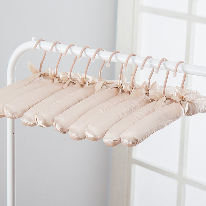 欧润哲 布艺衣架包布棉挂衣架 防肩角防滑衣架欧式婚纱衣服衣撑子,淘宝优惠券,粉丝福利购,淘宝优惠卷
