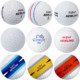 Golf color ball three-line offline game blank exercise