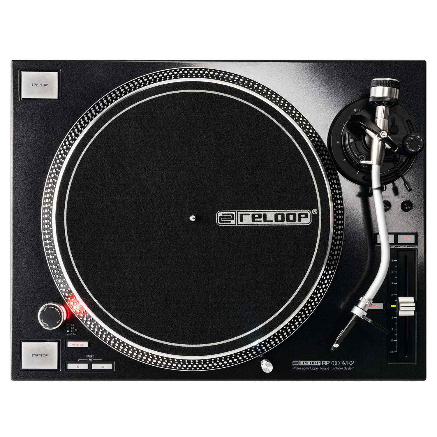 Reloop RP-7000mk2 DJ搓碟scratch唱盘黑胶唱机turntable唱盘 - 图0