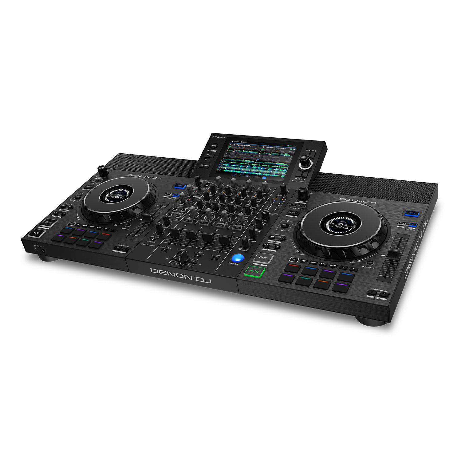 天龙Denon SC LIVE2/4一体机U盘DJ打碟机数码Serato软件自带音响_虎窝淘