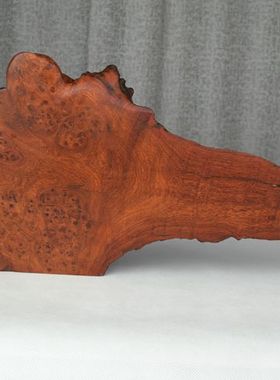 随形雕刻缅花树瘤人物木雕摆件