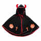 Children's clothing horn cape devil