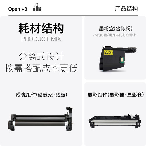 【政企购】京瓷FS-1020MFP墨盒打印机粉盒碳粉 1020硒鼓墨粉盒 - 图1