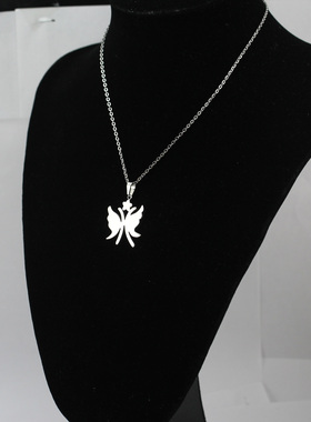 蝴蝶项链女款2026新款简约气质锁骨链高级感轻奢小众颈链夏毛衣链