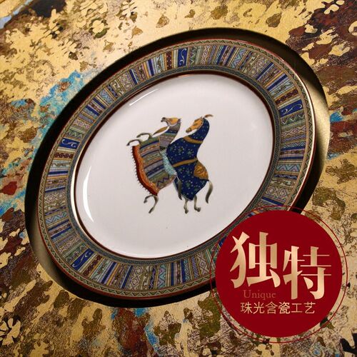 现代美式沙发背景墙画欧式餐厅壁画玄关挂画样板间轻奢客厅装饰画 - 图3
