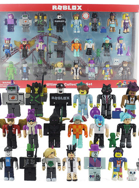 ROBLOX虚拟世界公仔48款公仔系列收藏玩具周边积木全套24款同款