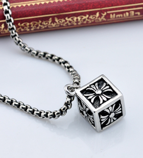 欧美复古男士饰品长款小巧吊坠