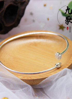 『九歌芙蕖』莲藕手镯ins小众