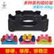 Detachable thickened commercial dumbbells on the supporting rack